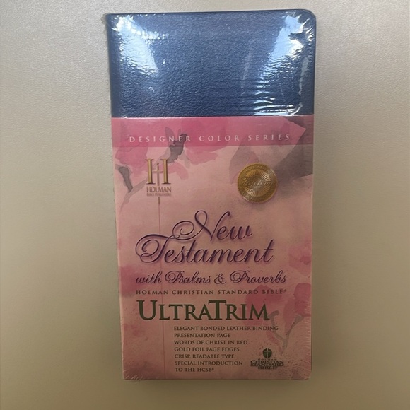 ❤️ 🆕 HOLMAN New Testament with Psalms & Proverbs BLUE Cover - Picture 3 of 4